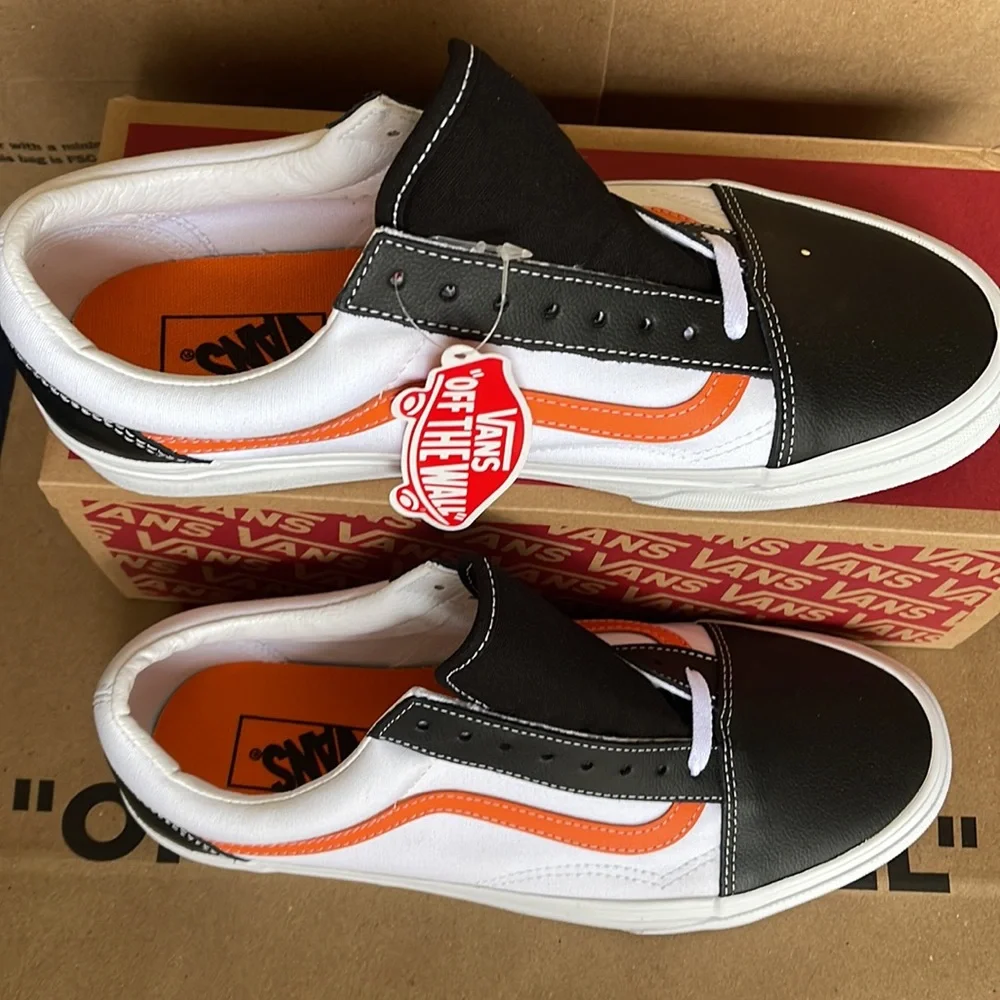 Vans Men’s Old Skool Classic Sport Black/True White Sneakers